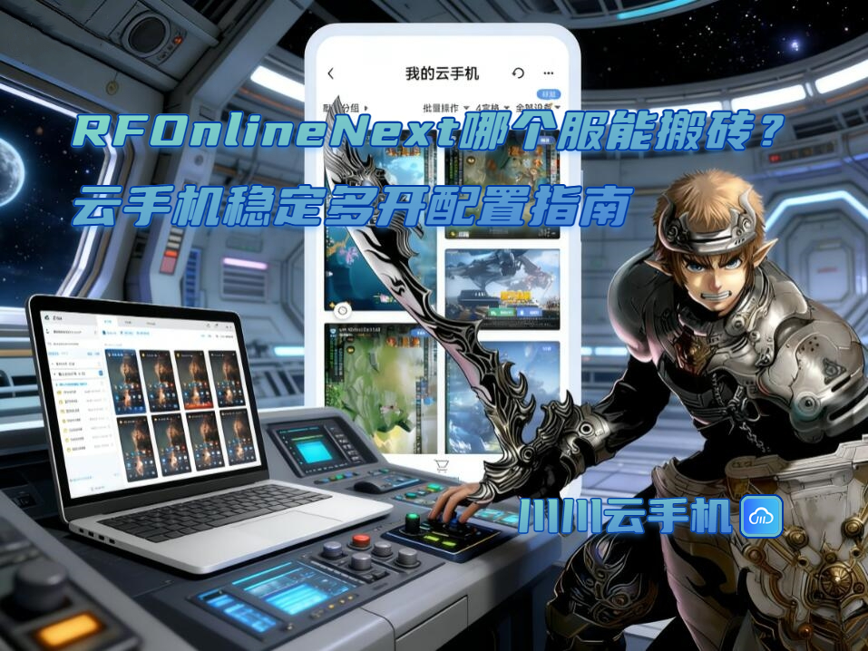 RFOnlineNext哪个服能搬砖？云手机稳定多开配置指南