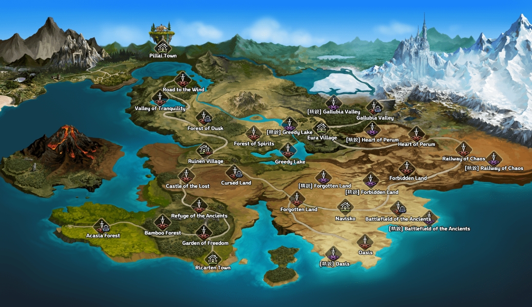 精灵M无尽冒险台服种族介绍2