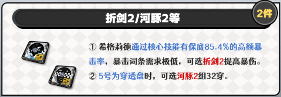 绝区零希格莉德驱动怎么搭配 最优词条选择与毕业方案速览