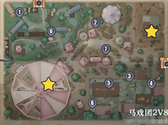 蛋仔派对惊魂马戏团地图怎么玩 逃生路线与机关点位必看攻略