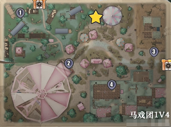 蛋仔派对惊魂马戏团地图怎么玩 逃生路线与机关点位必看攻略