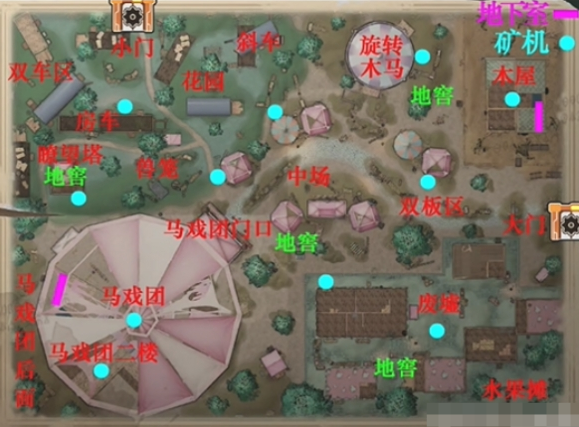 蛋仔派对惊魂马戏团地图怎么玩 逃生路线与机关点位必看攻略