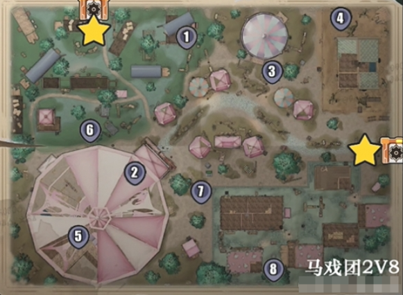 蛋仔派对惊魂马戏团地图怎么玩 逃生路线与机关点位必看攻略