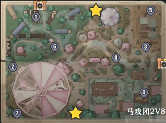 蛋仔派对惊魂马戏团地图怎么玩 逃生路线与机关点位必看攻略