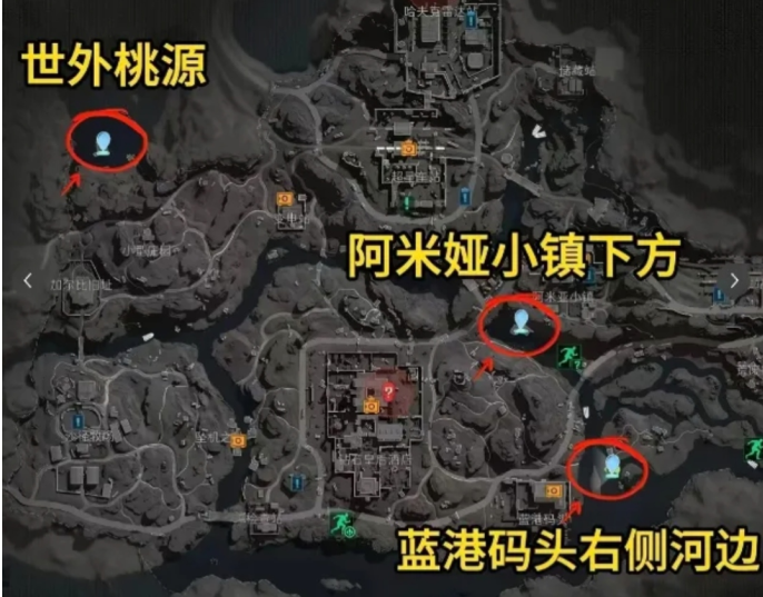 三角洲行动红鱼在哪钓 三角洲行动红鱼所有钓点位置