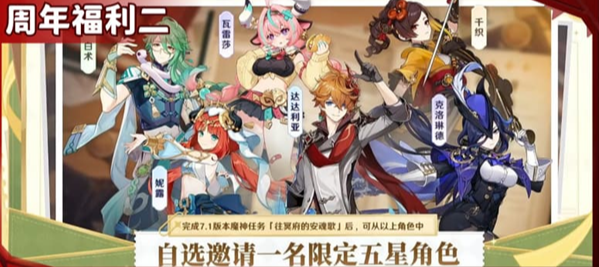 原神六周年有什么福利 最全福利汇总速看