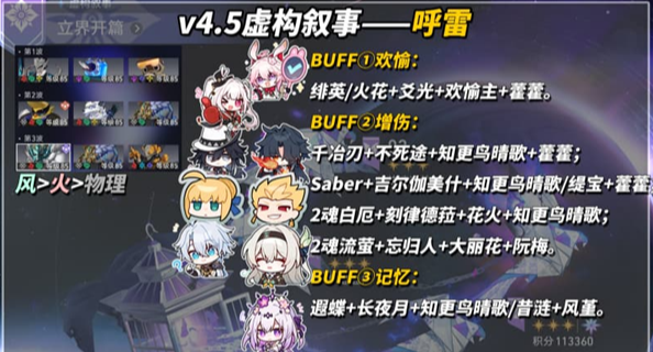 崩坏星穹铁道4.5虚构叙事满星攻略 崩坏星穹铁道4.5虚构叙事阵容打法